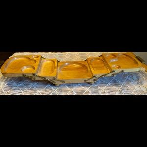Mid-Century Karoff’s Folding Serving Tray. Crafts!